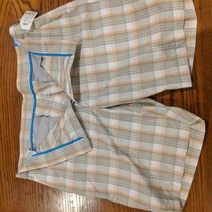 Men's PGA tour plaid shorts size 38